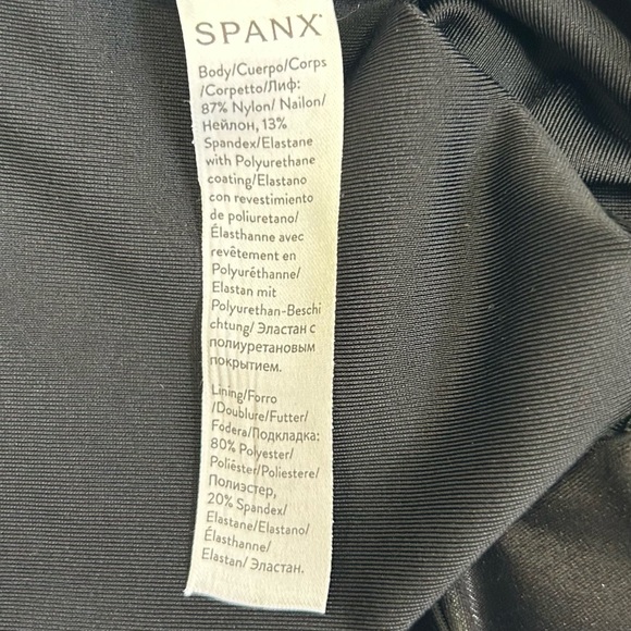 SPANX Faux Leather Shaping Leggings XS High Waist Slimming Control BEST SELLER! - Picture 8 of 13